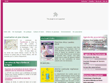 Tablet Screenshot of peyrehorade.fr